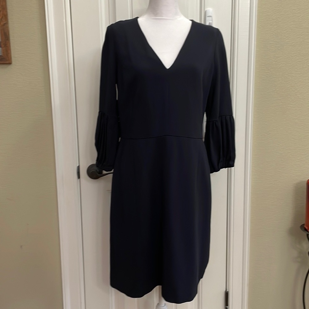 💙WORTH NEW YORK designer navy dress.  6